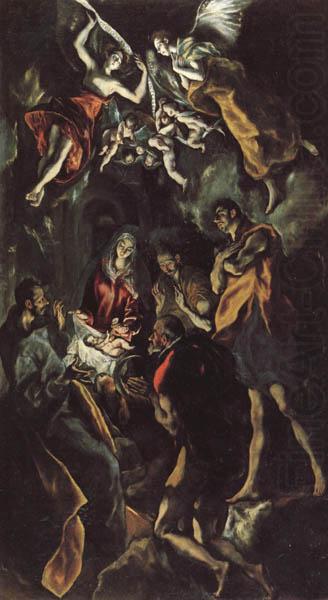 El Greco The Adoration of the Shepherds china oil painting image